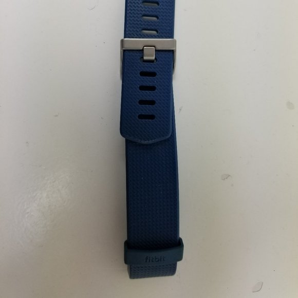 fit bit watch strap blue with silver - Picture 2 of 11